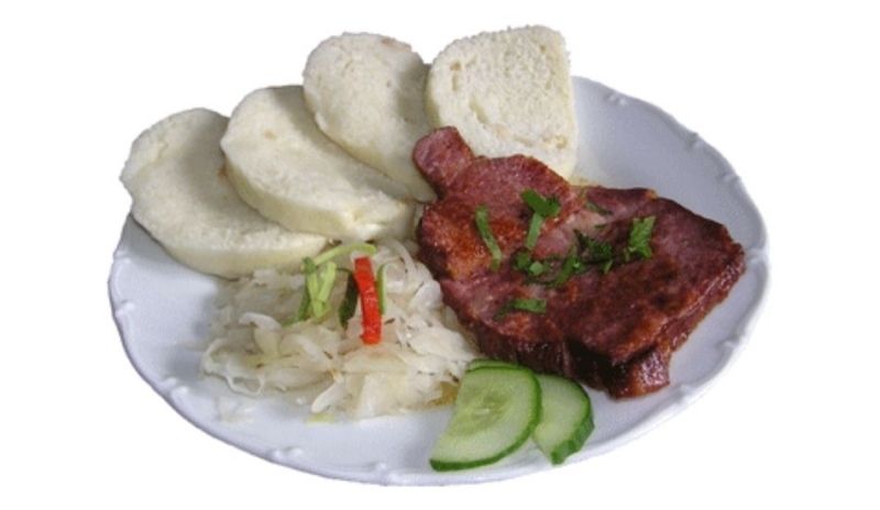 Vepřové, zelí, knedlík